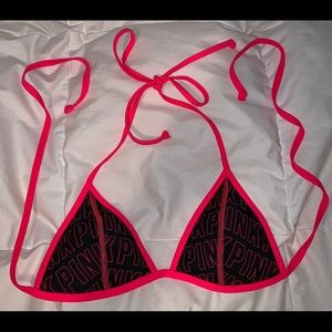 VS Pink Bathing Suit Top, size S